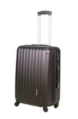 Le Maurice putni kovčeg, ABS vel. L, 71,1 cm, crna
