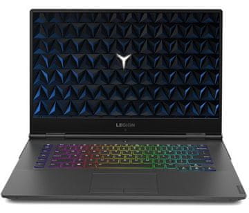 Lenovo Legion Y740-15 FHD i7-9750H 16/256+1TB W10 1660 gaming prijenosno računalo, crno (81UF000BSC)