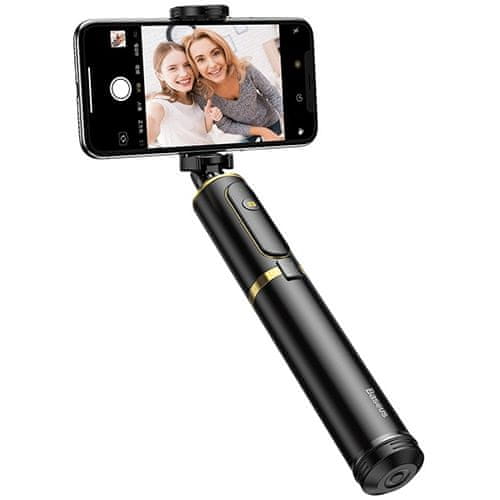 BASEUS SelfieSTAR PRO selfie štap, sklopiv, crno-zlatna