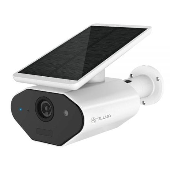 Tellur Wi-Fi pametna vanjska solarna kamera, 960p, bijela