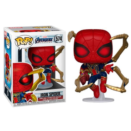 Funko POP! Avengers: Endgame figura, Iron Spider w/Nano Gauntlet #574
