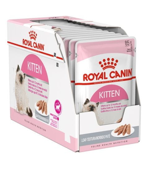 Royal Canin vrećica za mačke Kitten Instinctive Loaf, 12x85 g
