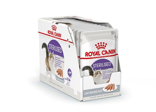 Royal Canin vrećice za mačke Sterilised Loaf, 12x85 g