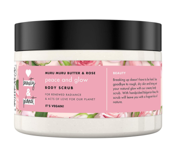 UNILEVER Beauty & Planet Body Scrub piling za tijelo, 250 ml