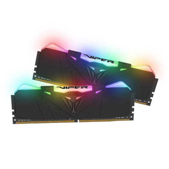 Patriot Viper RGB memorija (RAM), 16 GB (2x 8 GB), DDR4, 3200 DIMM (PVR416G320C6K)