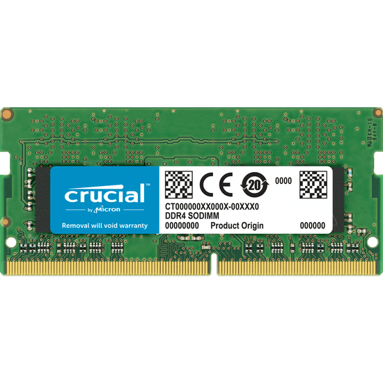 Crucial radna memorija (RAM) 8 GB DDR4, 2666 SODIMM (CT8G4S266M)