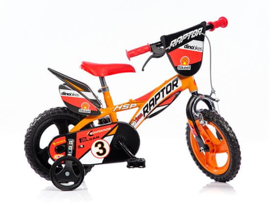 Dino bikes Bicikl za dječake Raptor, 30,48 cm/12’’