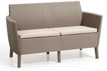 KETER Salemo 2 Seater vrtna sjedeća garnitura