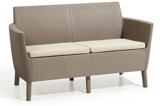 KETER Salemo 2 Seater vrtna sjedeća garnitura