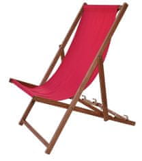 Rojaplast Bahama ležaljka, crvena