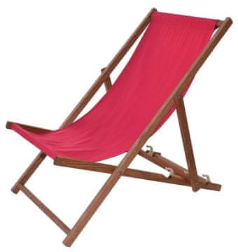 Rojaplast Bahama ležaljka, crvena