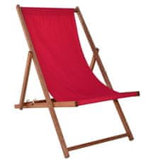 Rojaplast Bahama ležaljka, crvena