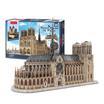 CubicFun Cubic Fun 3D puzzle Katedrala Notre Dame, 293 dijelova