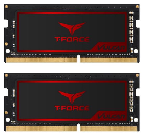 TeamGroup Vulcan 16GB Kit (2x8GB) DDR4-2666, SODIMM, CL18 memorija (TLRD416G2666HC18FDC-S01)