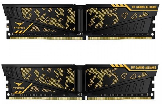 TeamGroup Vulcan TUF 16GB Kit (2x8GB) DDR4-3000, DIMM, CL16 memorija (TLTYD416G3000HC16CDC01)