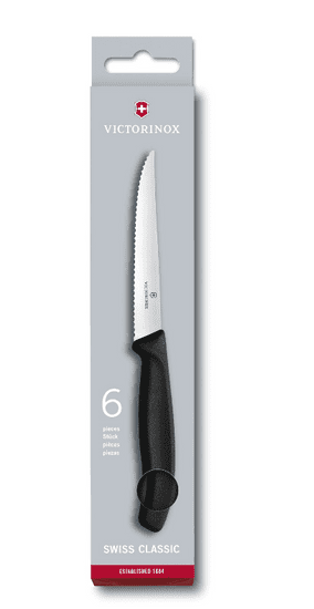 Victorinox Set šest noževa za odreske i pizze (6.7233.)
