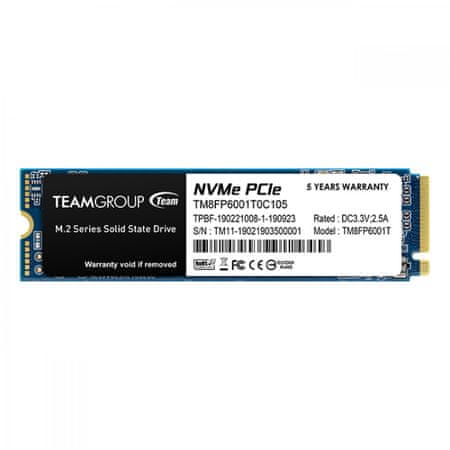 Teamgroup MP33 M.2 NVMe SSD disk, 1 TB
