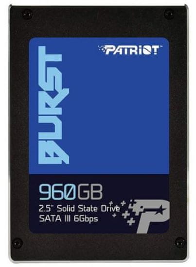 Patriot Burst 960 GB, SATA 6 Gb/s SSD disk