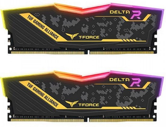TeamGroup Delta TUF Gaming Alliance RGB 16GB DDR4-3200, DIMM, CL16 memorija (TF9D416G3200HC16CDC01)
