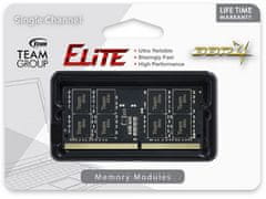 TeamGroup Elite 4GB DDR4-2666, SODIMM, CL19 memorija (TED44G2666C19-S01)