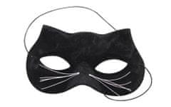 Carnival Toys maska mačka, crna (1504)