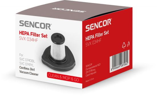 SENCOR SVX 034HF HEPA filter za SVC 074× usisavač