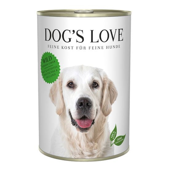 Dog's Love hrana za pse Adult Classic divljač, 400 g