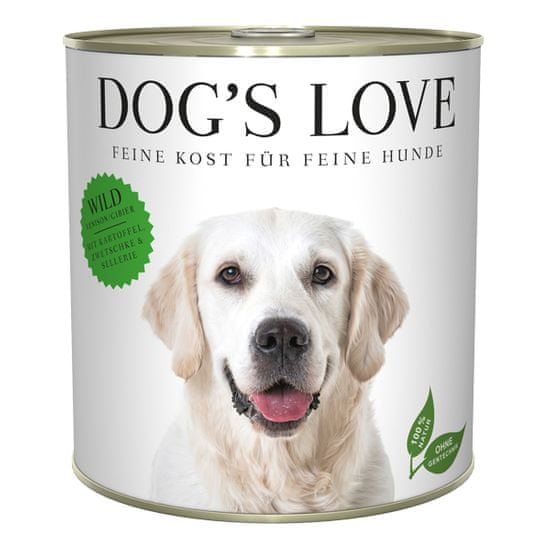 Dog's Love hrana za pse Adult Classic divljač, 800 g