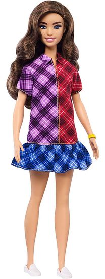 Mattel Barbie manekenka 137 – karirana haljina