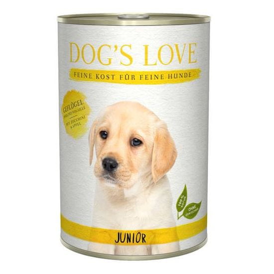 Dog's Love Junior Classic konzerva za štence, perad, 400 g