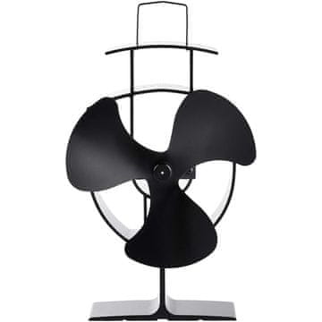 VonHaus kamin ventilator, aluminij, crna (2500460)