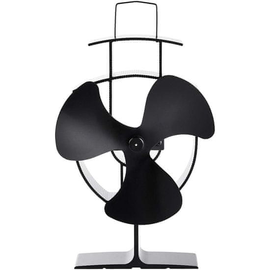 VonHaus kamin ventilator, aluminij, crna (2500460)