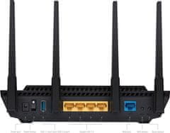 ASUS RT-AX58U bežični router, Dual-Band, WiFi, AX3000