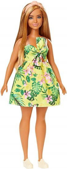 Mattel Barbie manekenka 126 – žuta ljetna haljina