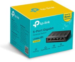 TP-Link LS1005G mrežni prekidač, 5 konektora