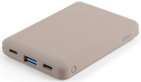 UNIQ Fuele Mini 8 000 mAh USB-C PD džepna punjiva baterija UNIQ-FUELEMINI, bež