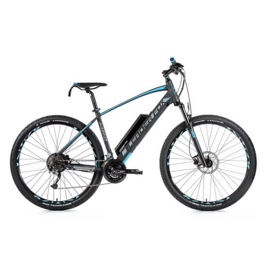 Leader Fox Arimo MTB 29 električni bicikl, plavo-crni, 19,5