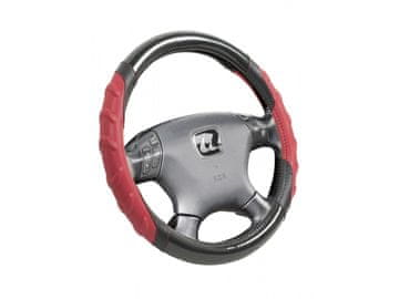 Cappa Navlaka za volan CU-1508006 crno-crvena