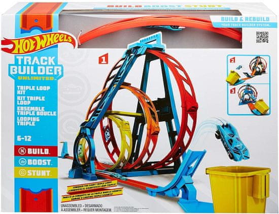 Hot Wheels trka ka staza s trka kim automobilom Track Builder