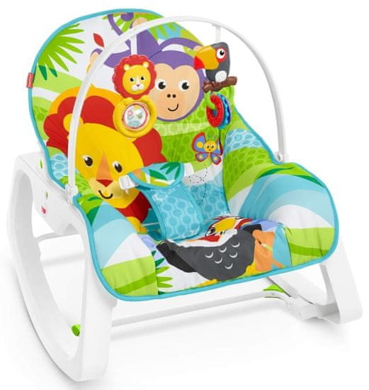 Fisher-Price 30797 dječja ležaljka, životinje iz džungle