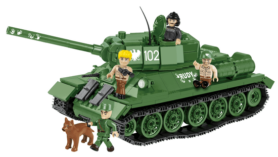 Cobi 2486A SA T-34/85 iz filma Four Tank-Men and a Dog