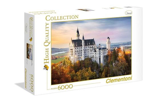 Clementoni HQC puzzle Neuschwanstein, 6000 komada (36522)