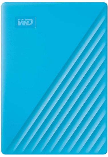 Western Digital My Passport 2 TB prijenosni disk, plavi