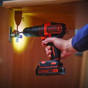 Black+Decker BDCHD18S1KA akumulatorska udarna bušilica