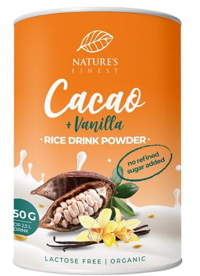 Nature's finest Bio Rice drink powder-Cacao&Vanilla