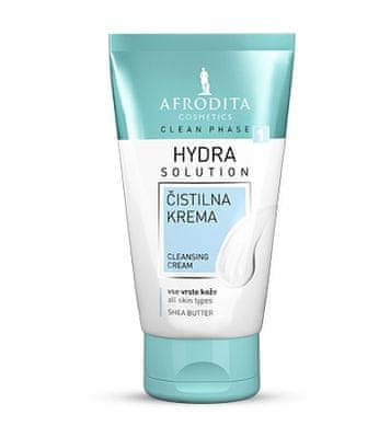 Kozmetika Afrodita Clean Phase krema za čišćenje Hydra, 125 ml