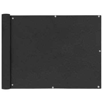 Vidaxl Balkonska Zaštita Oxford Tkanina u Antracit Boji 90x400 cm