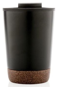 XD Design termo šalica Cork, 300 ml P432.771, crna