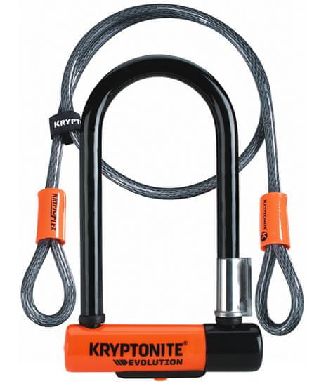 Kryptonite Evolution Mini 7 U-brava + kabel + nosač