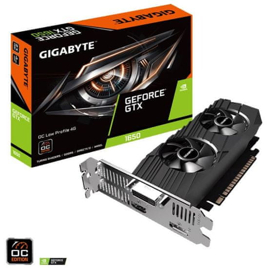 Gigabyte Low Profile OC GeForce GTX 1650, 4 GB GDDR5 grafička kartica